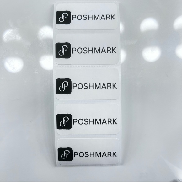 Pack of 100 Labels | Thank You Sticker for Poshmark | Shipping Supplies new - Picture 3 of 3